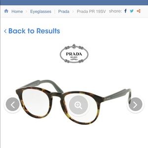 Prada eyeglasses